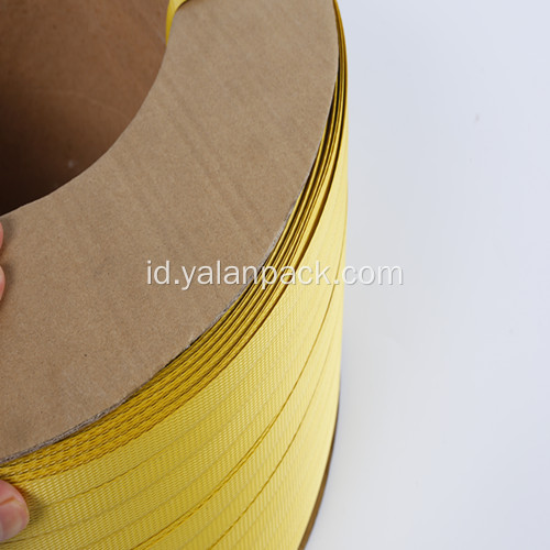 Hot Penjualan Warna Kuning Plastik Bundle Packing Strap